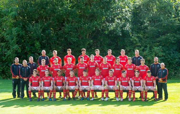Wales Under 20s who toured South Africa
